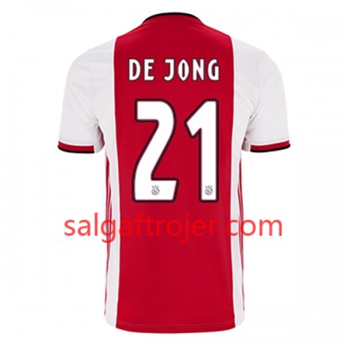 AFC Ajax Fodboldtrøjer Frenkie de Jong 21 Hjemmebanesæt 2019/20 Kort ærmer AFC Ajax Fodboldtrøjer Frenkie de Jong 21 Hjemmebanesæt 2019/20 Kort ærmer